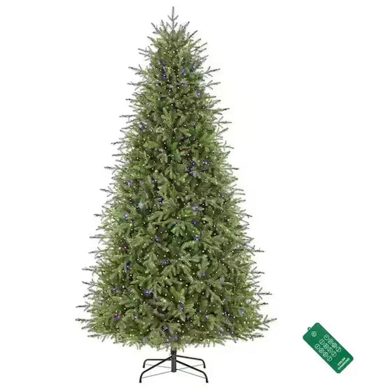 9 ft. Pre-Lit LED Grand Duchess Twinkling Balsam Fir Artificial Christmas Tree