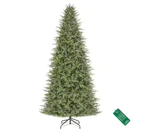 12 ft. Pre-Lit LED Grand Duchess Twinkling Balsam Fir Artificial Christmas Tree